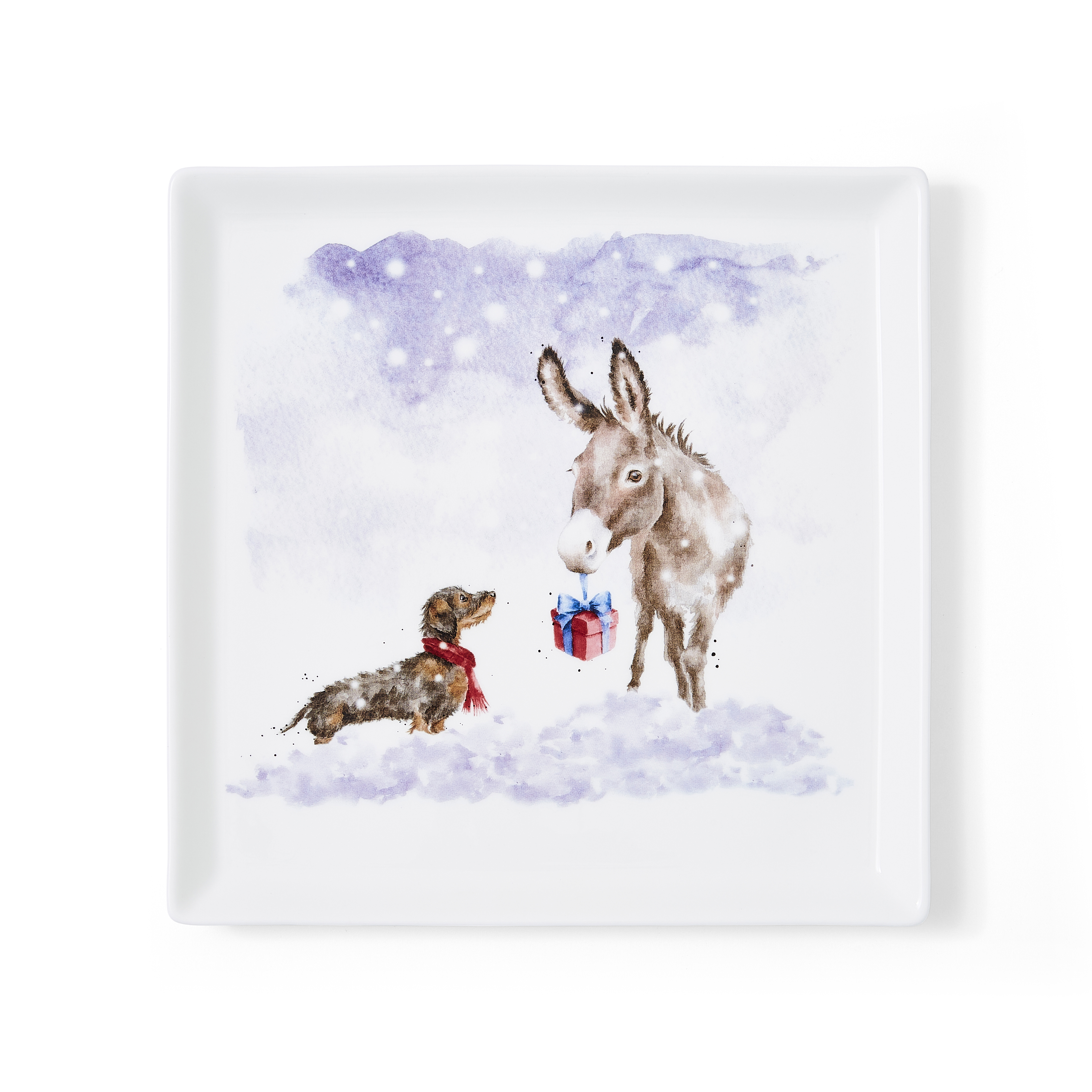 A Gift For You Square 9 Inch Plate (Assorted) image number null